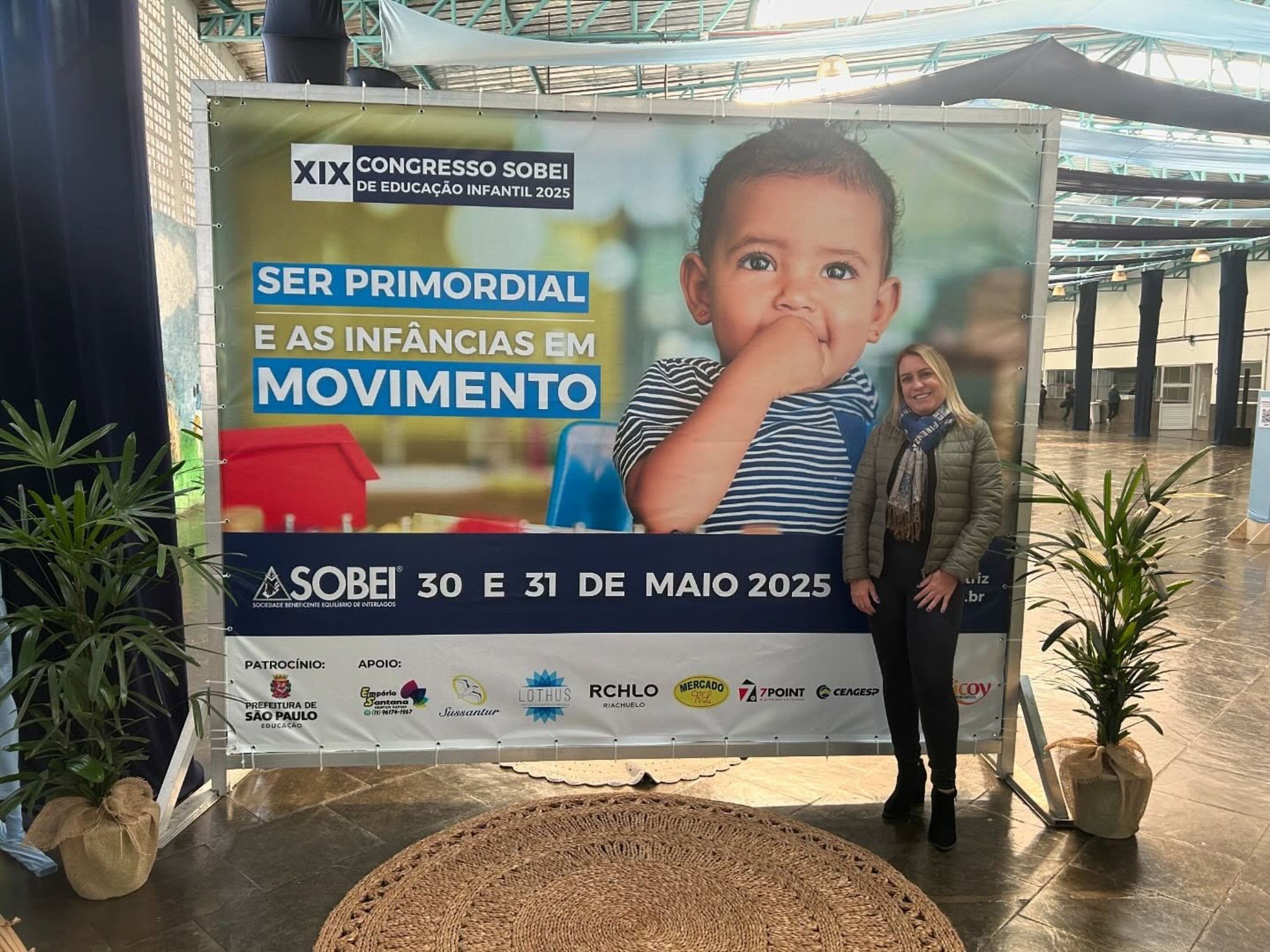 Fabiola no XIX Congresso SOBEI de Educação Infantil